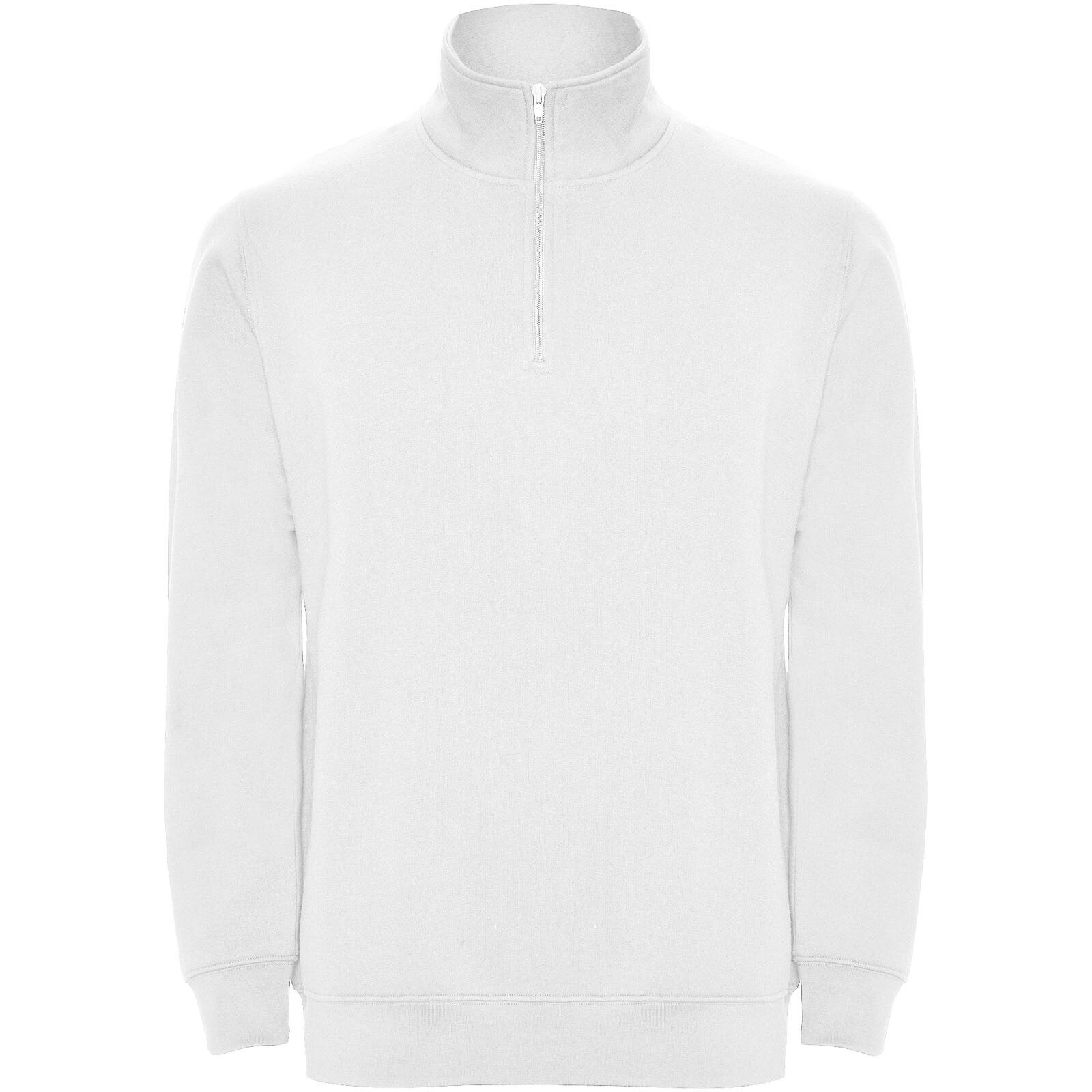 Aneto Pullover mit Viertelreißverschluss - weiss - M-62