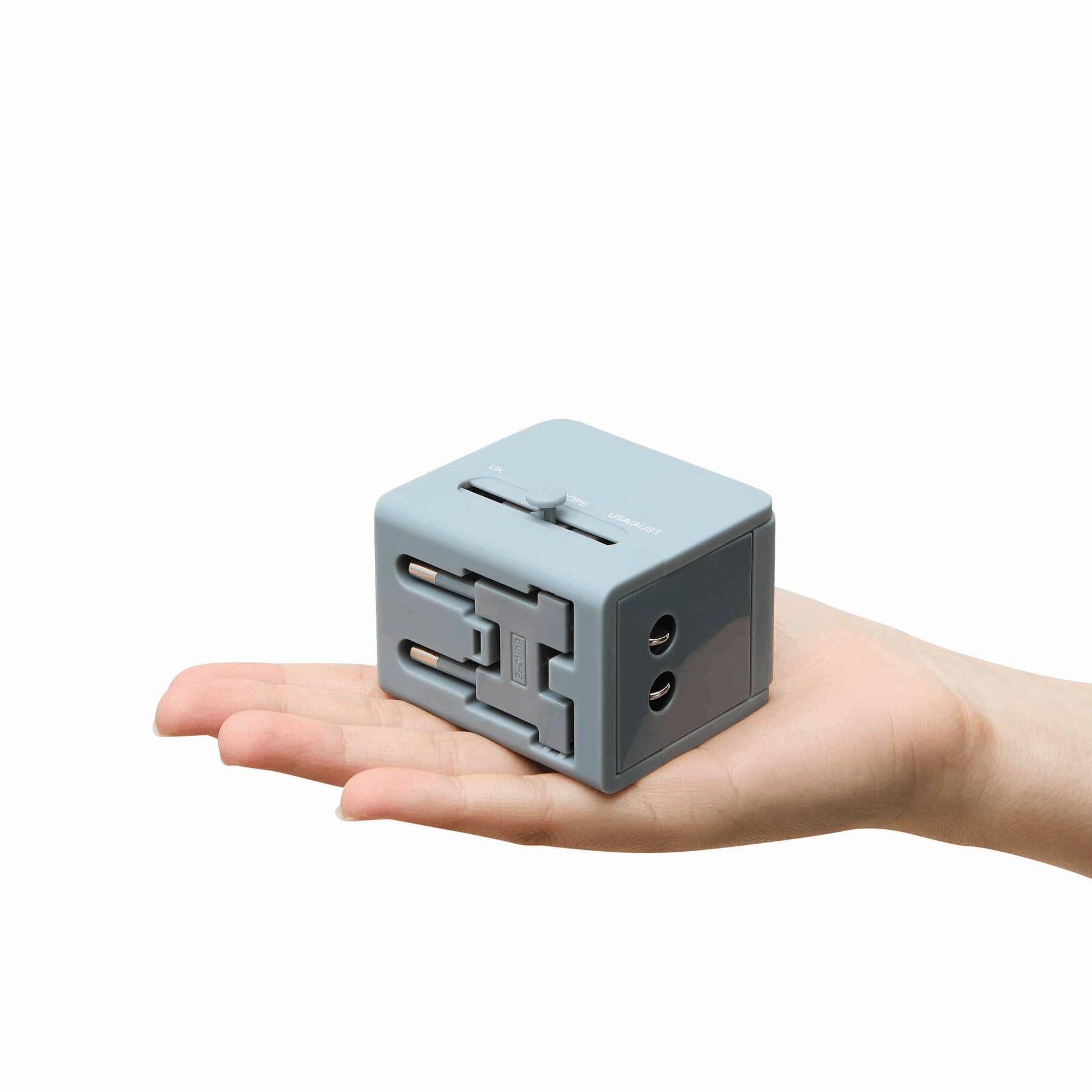 Reiseadapter TRAVEL MATE - grau-139