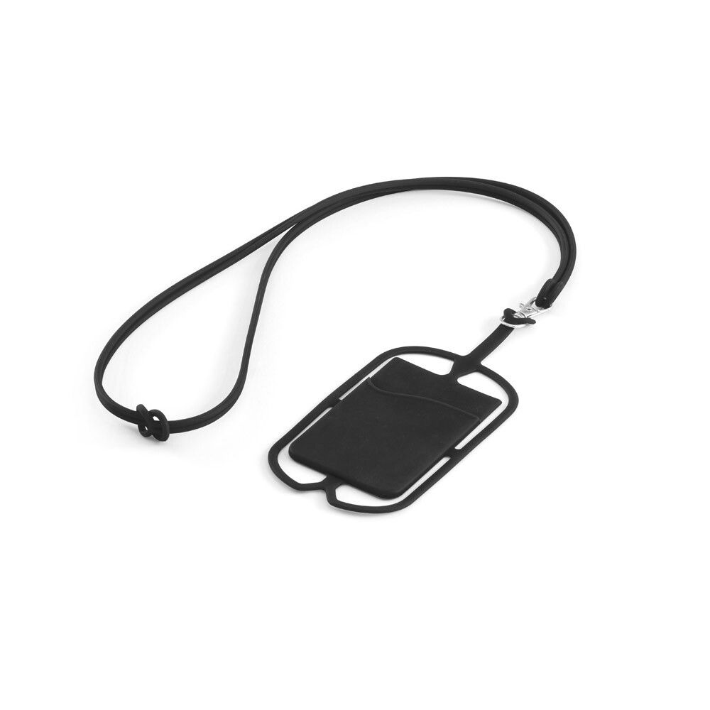 NICOLAUS Kartenetui mit Smartphone-Halter - schwarz-727