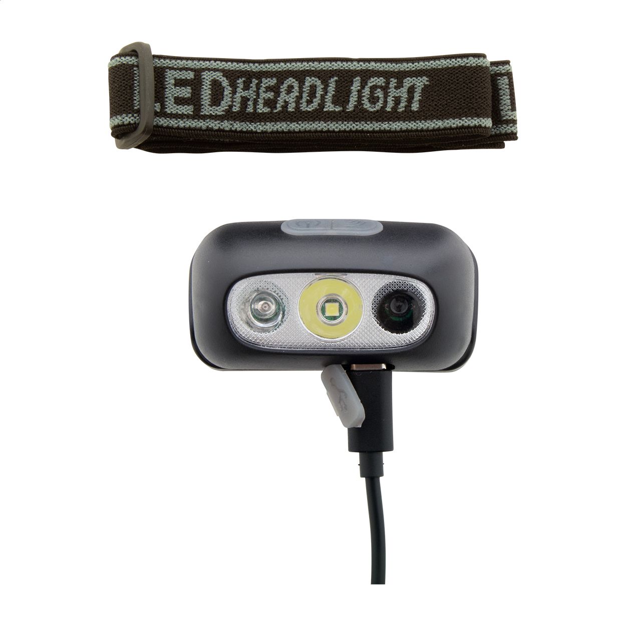 Akku-Stirnlampe Rexplorer - schwarz-553