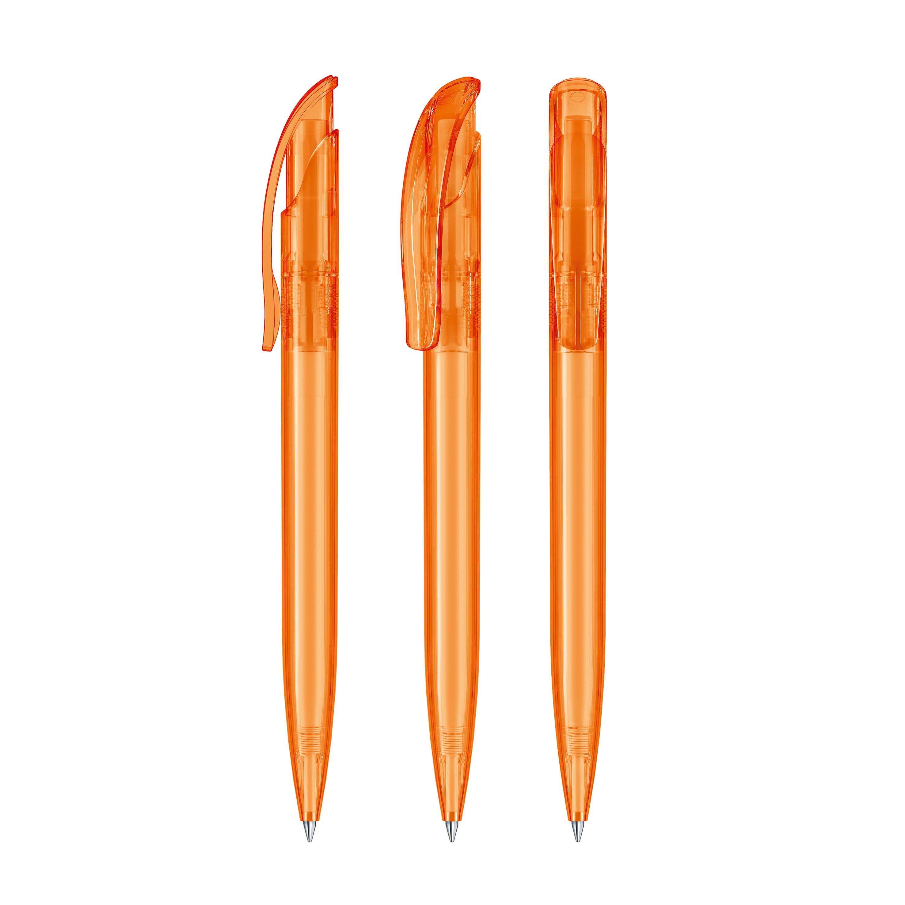 Challenger Clear Druckkugelschreiber - orange-526
