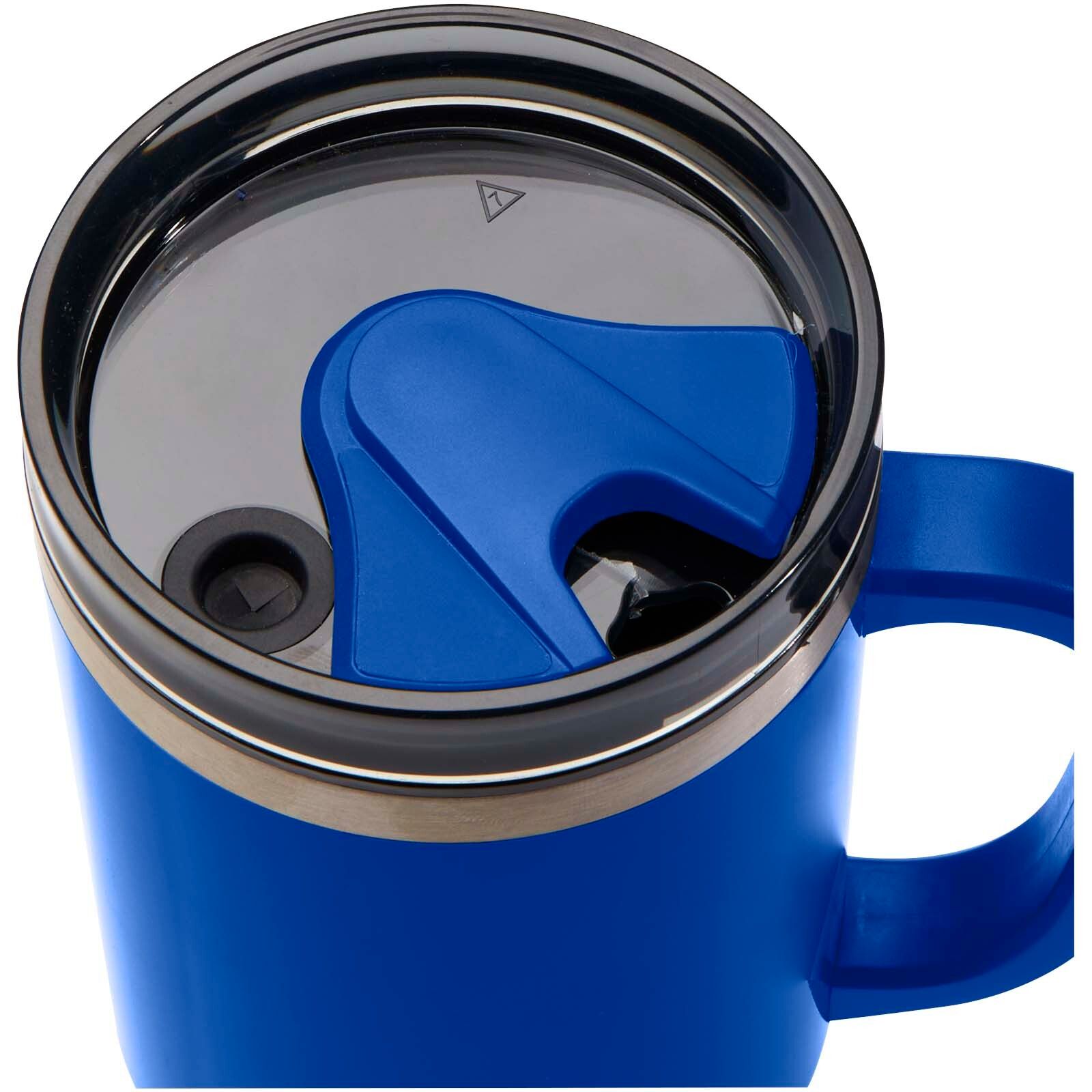 Melbourne 1200 ml RCS-zertifizierter Isolierbecher mit Strohhalm - royalblau-716