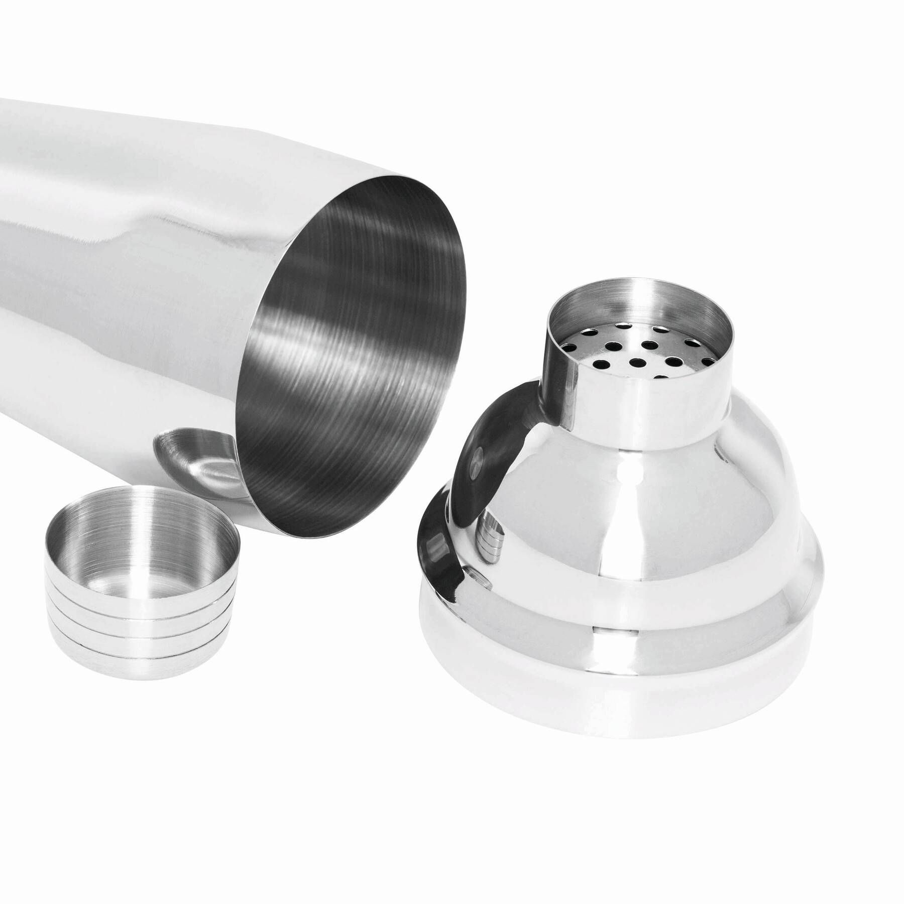 Edelstahl-Cocktailshaker-Set BARKEEPER - silber-150