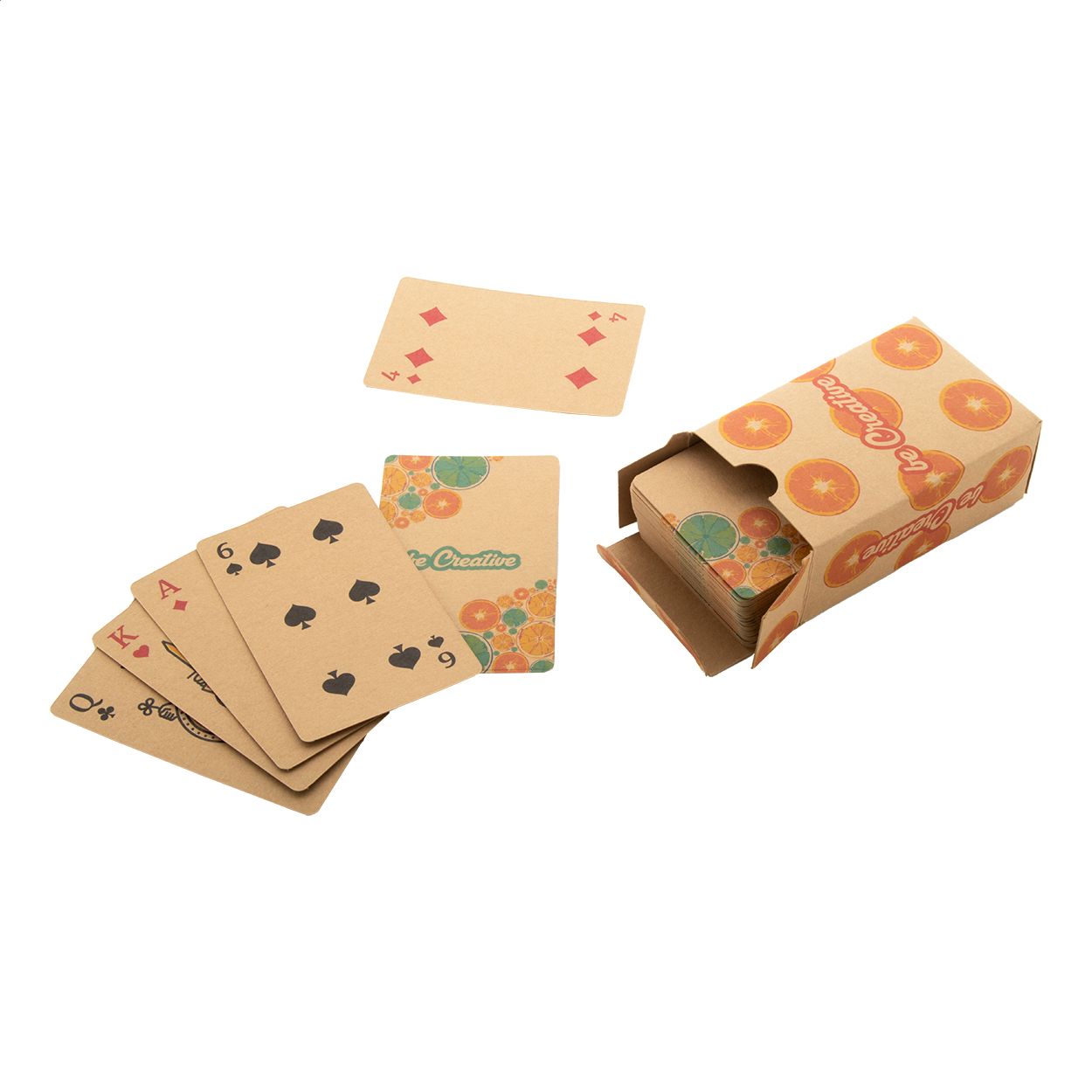 CreaCard Eco Individuelle Spielkarten - natur-396