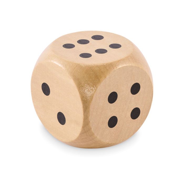 Spielwürfel Schima-Holz Ø 5cm DADO - holz-186