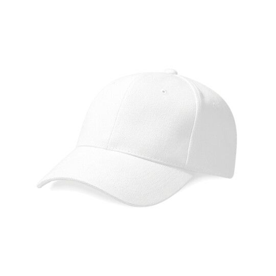 Pro-Style Heavy Brushed Cotton Cap - white-953