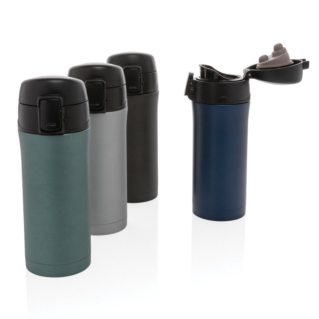 Metallic Easy-Lock Vakuum-Becher - grau-189