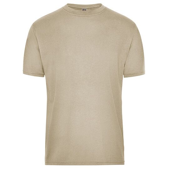 Men´s Bio Workwear T-Shirt - stone-463