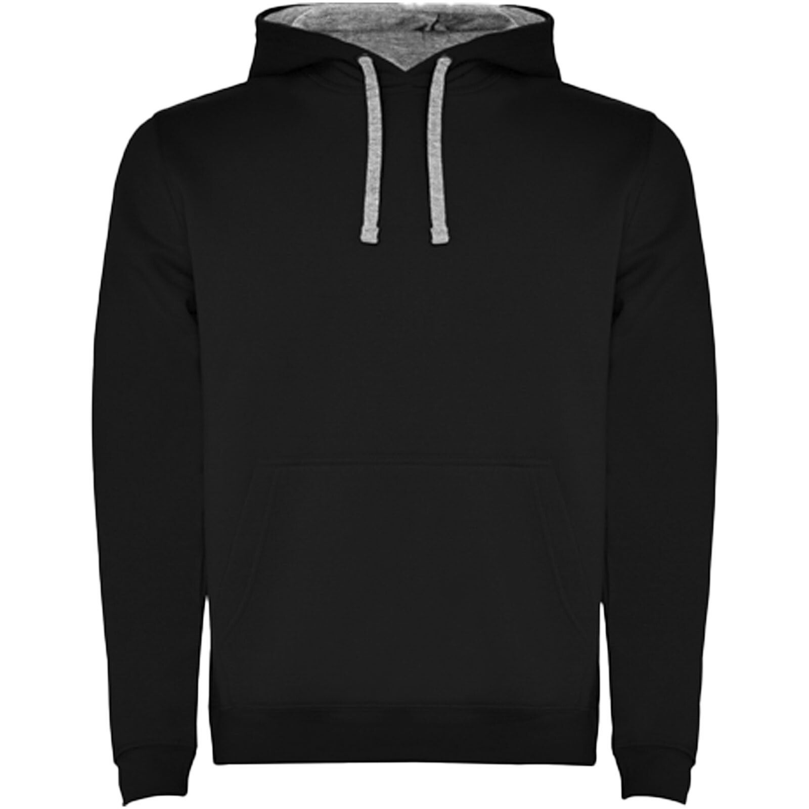 Urban Kapuzenpullover für Kinder - schwarz -  marl grau-447