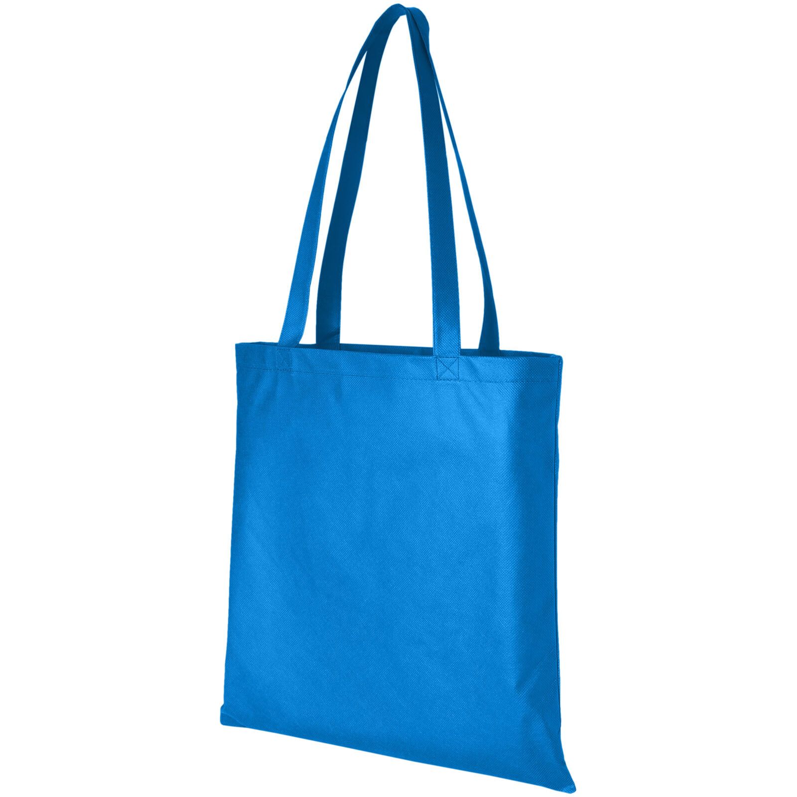 Zeus Non Woven große Tragetasche 6L - processblau-990