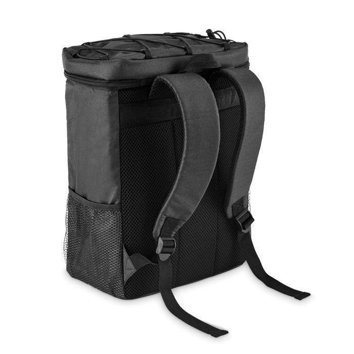Kühlrucksack 600D RPET MAFRIO - schwarz-557