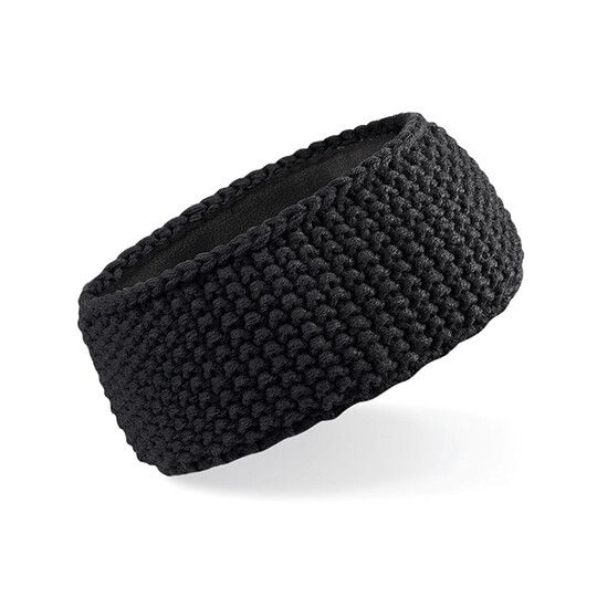 Slopeside Waffle Headband - black-51