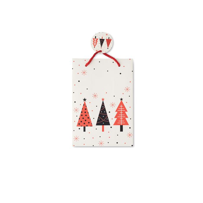 Geschenkpapiertüte, klein BOSSA SMALL - weiß-406