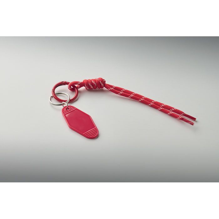 Schlüsselring mit Schnur KEYBRAID - rot-591