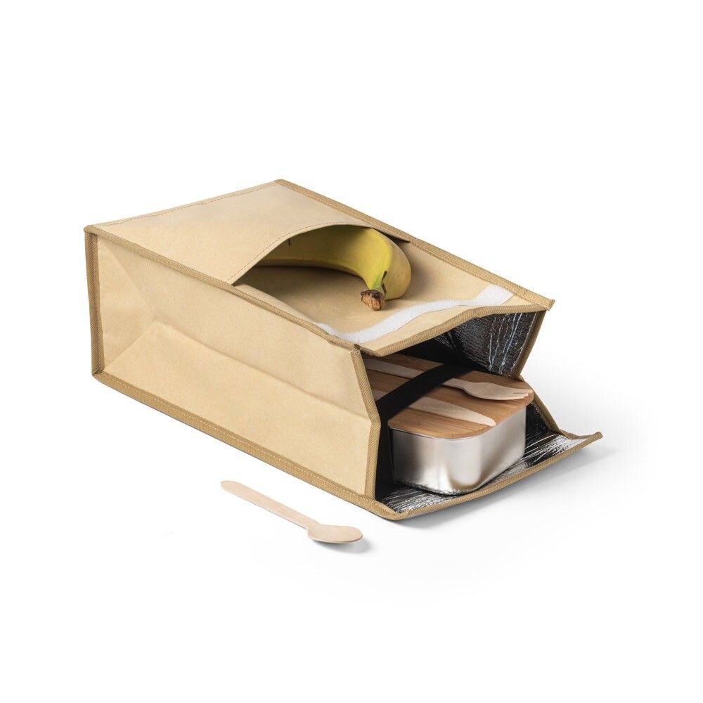 YORK Kühltasche 4l aus isoliertem Papier - natur-879
