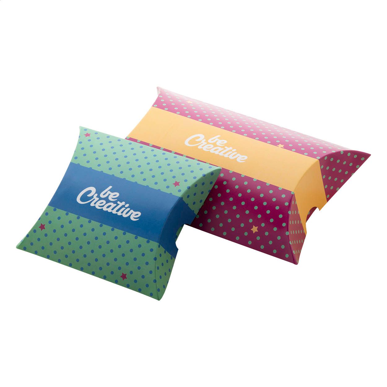 CreaBox Pillow S Tablettenschachtel (145 x 127 x 37 mm) - weiß-791
