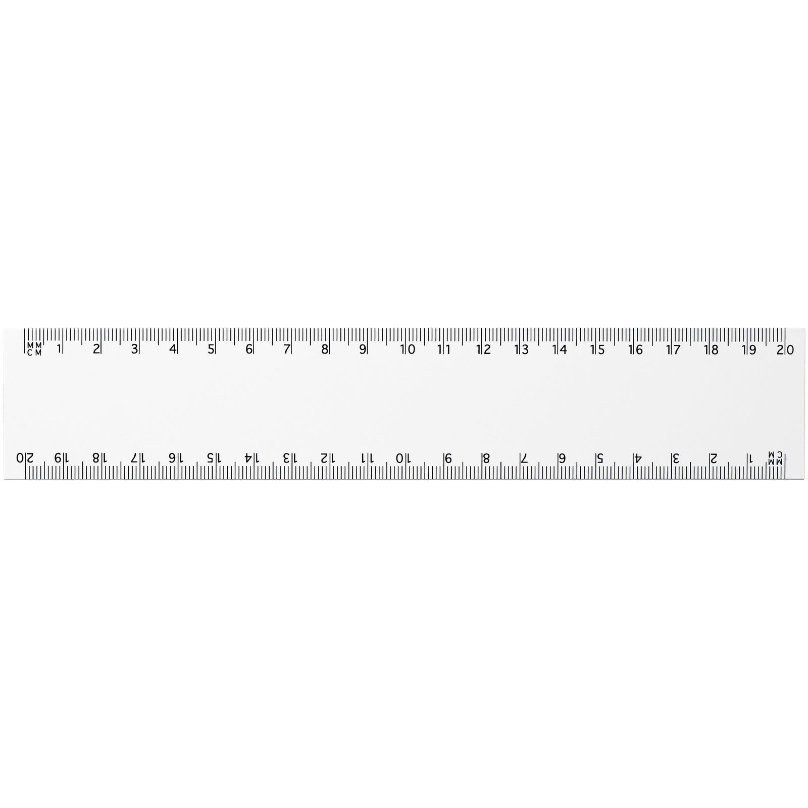 Arc 20 cm flexibles Lineal - weiss-197