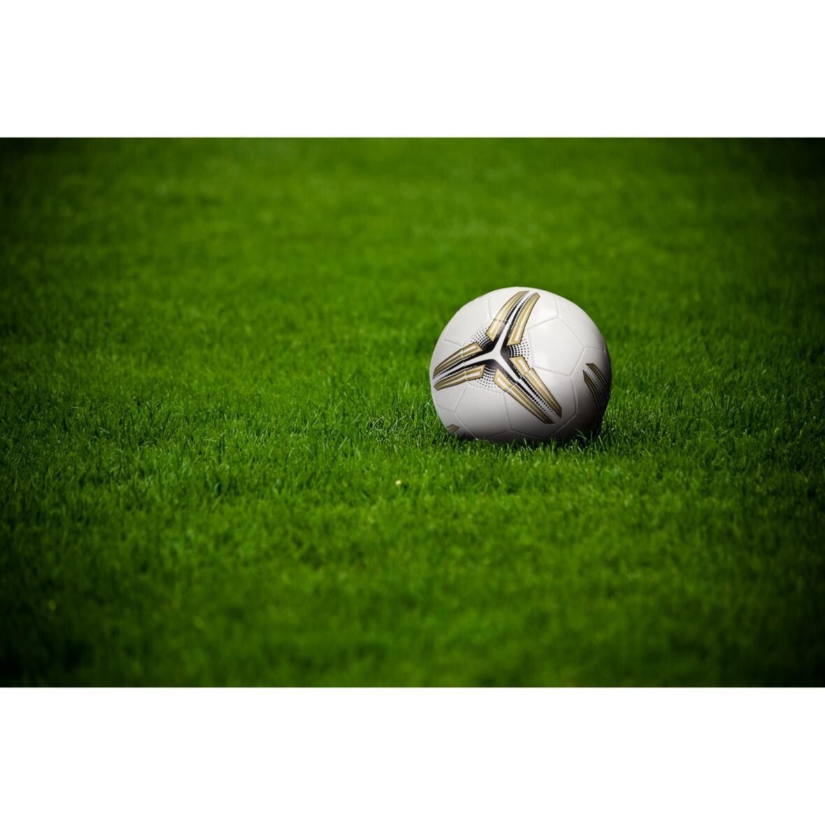 Fußball Match - weiß - gold - schwarz-63