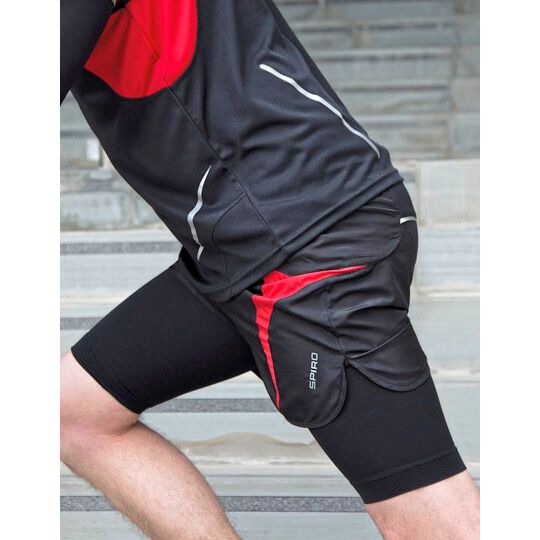 Compression Quad Sleeves (2 per pack) - black-556