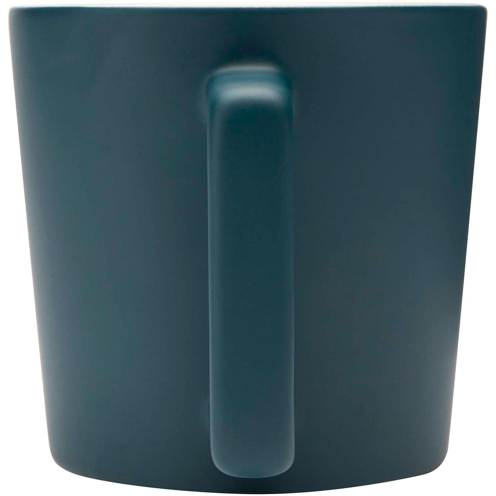 Cali 370 ml Keramiktasse mit matter Oberfläche - tiefseeblau-541