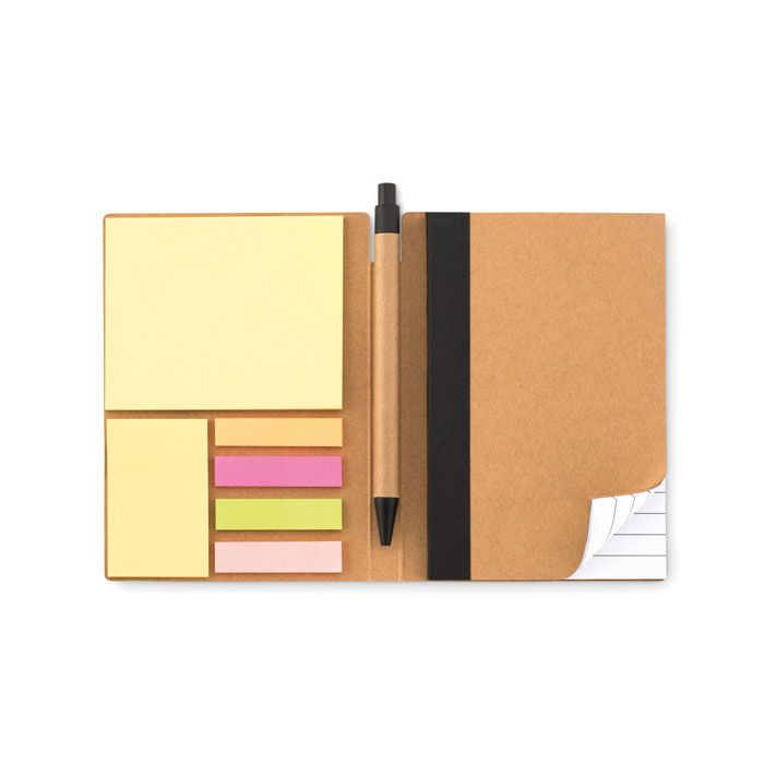 Recyceltes Notizbuch RECONOTE - schwarz-841