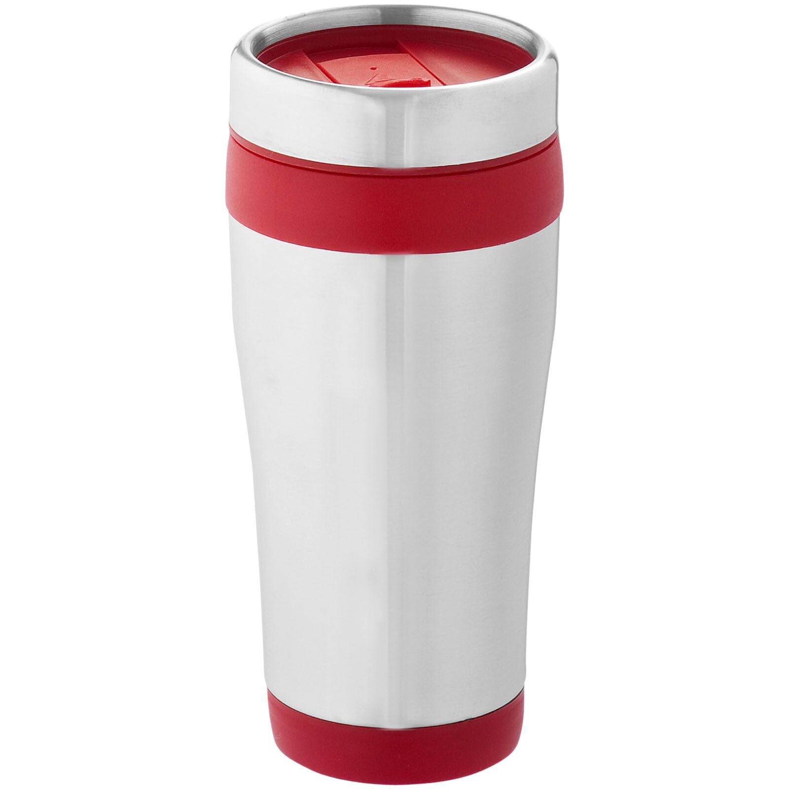Elwood 410 ml Isolierbecher - silber -  rot-383