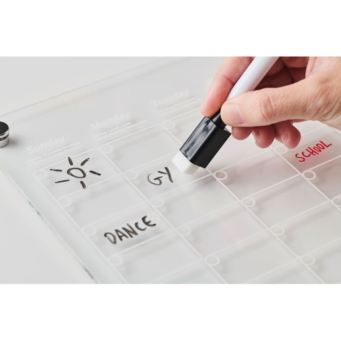 Magnetischer Monatsplaner PLANIT - transparent-190