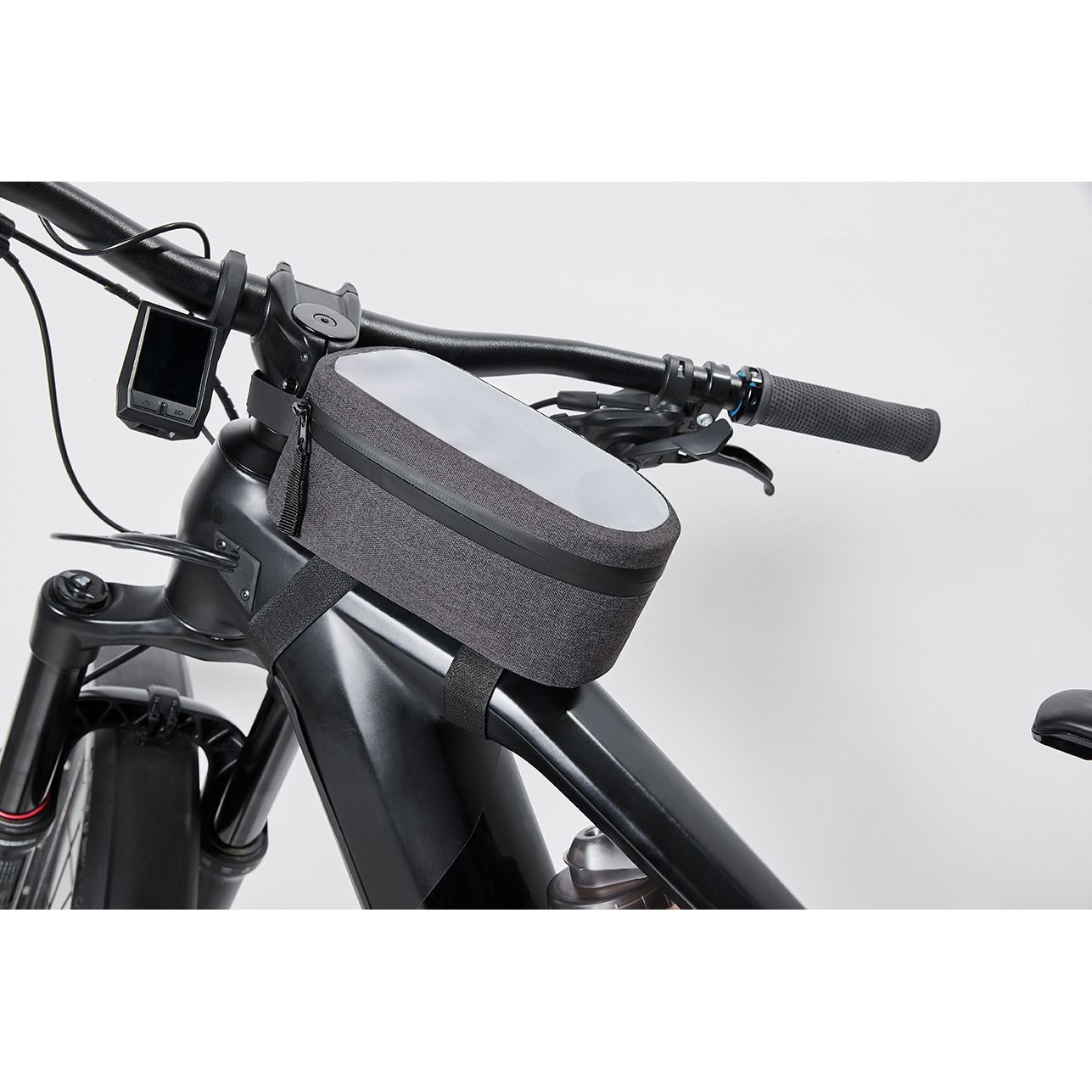 Fahrrad-Rahmentasche CYCLE - grau meliert-847