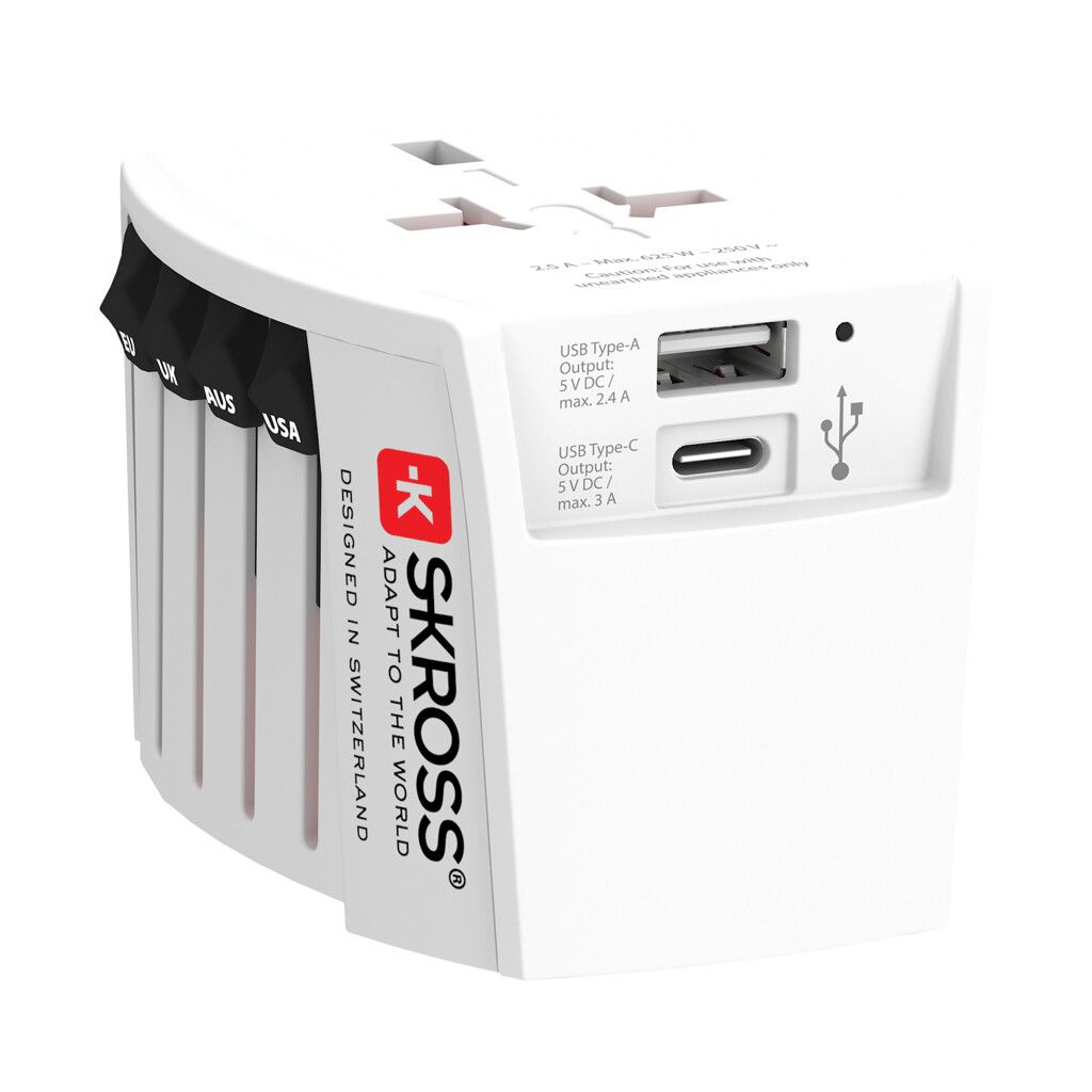 SKROSS MUV USB ( 1 USB-C 1 USB-A) - weiß-285