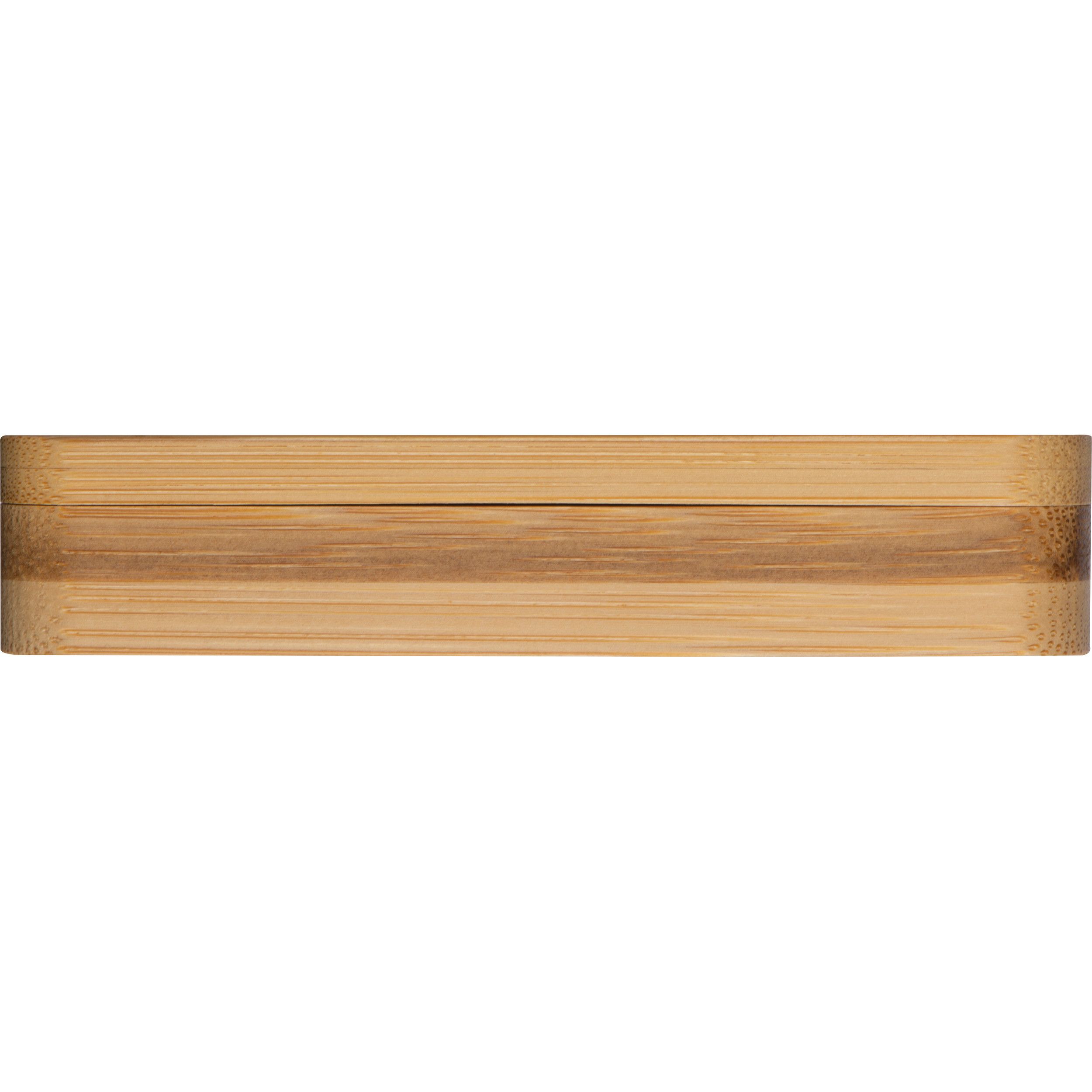 Manikürset in Bambusetui - beige-124