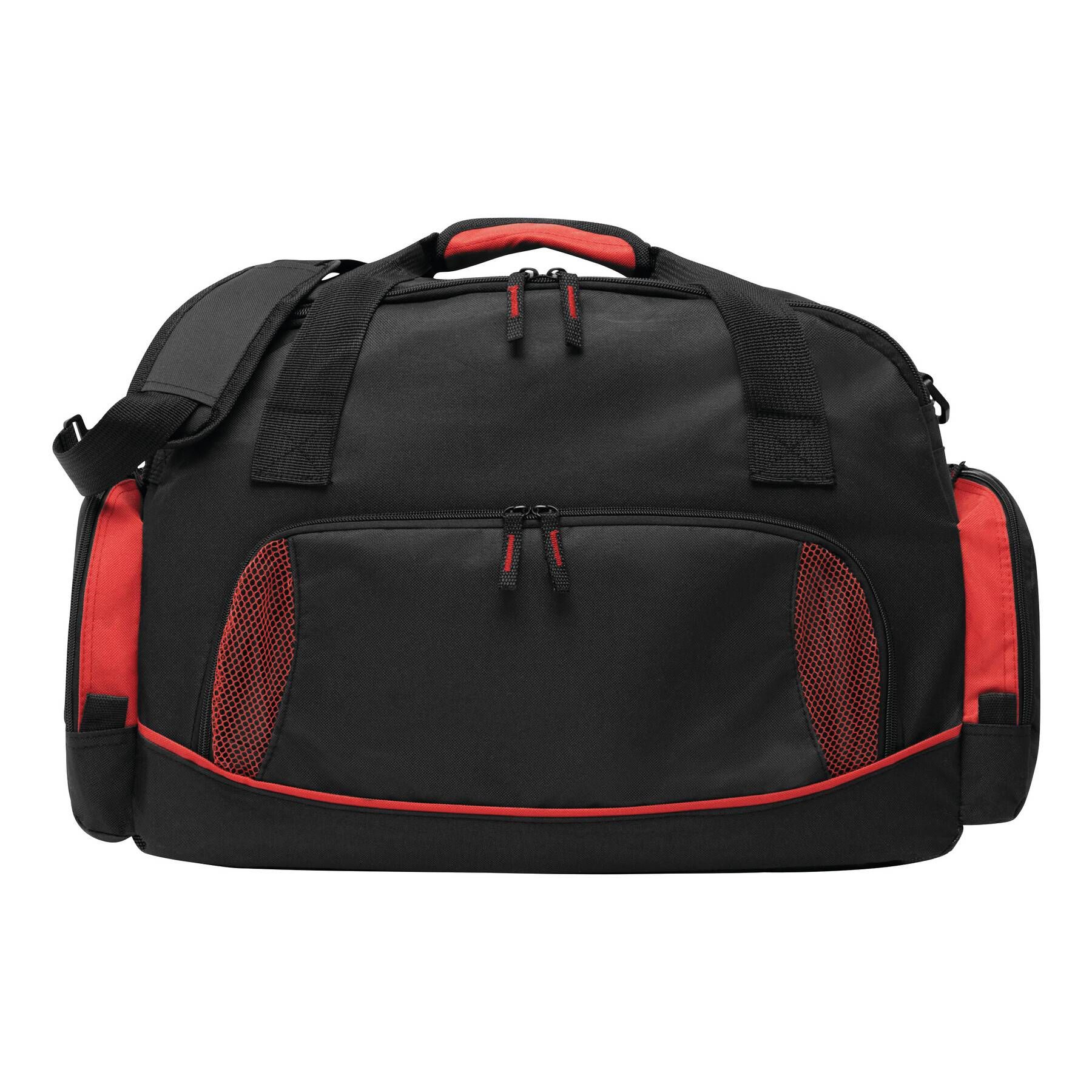 Sporttasche DOME - rot - schwarz-835