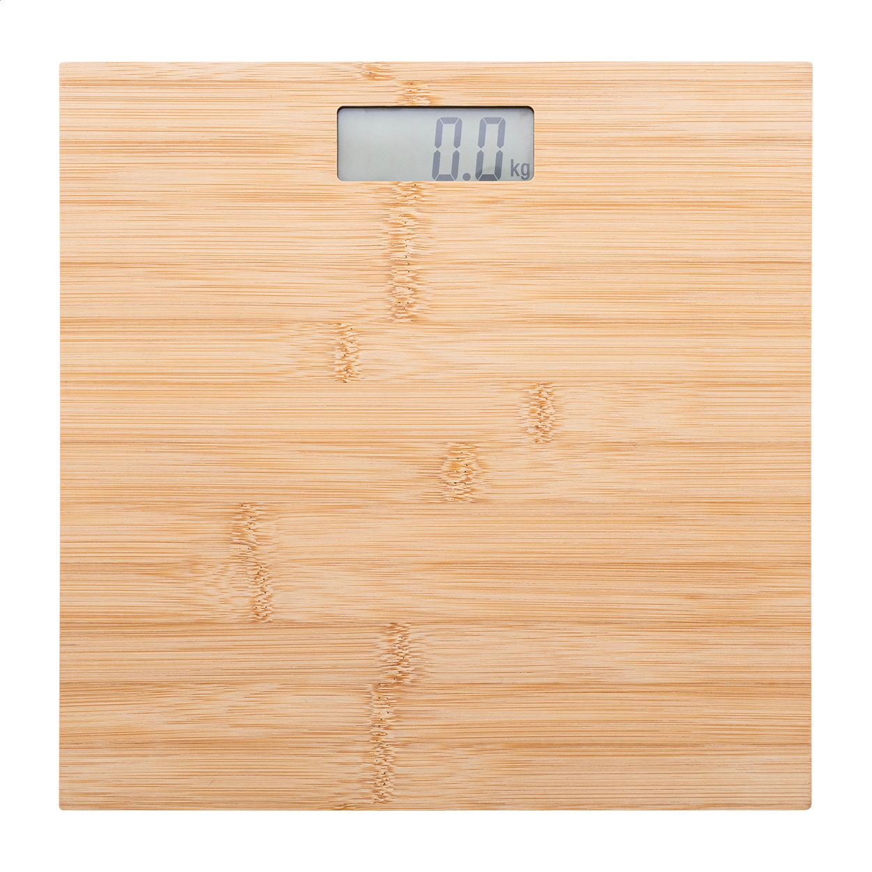 BamFit wiederaufladbare Personenwaage - natur-999