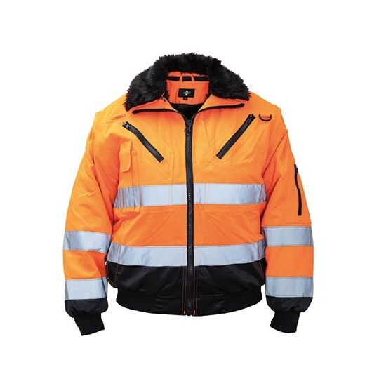 signal orange - black