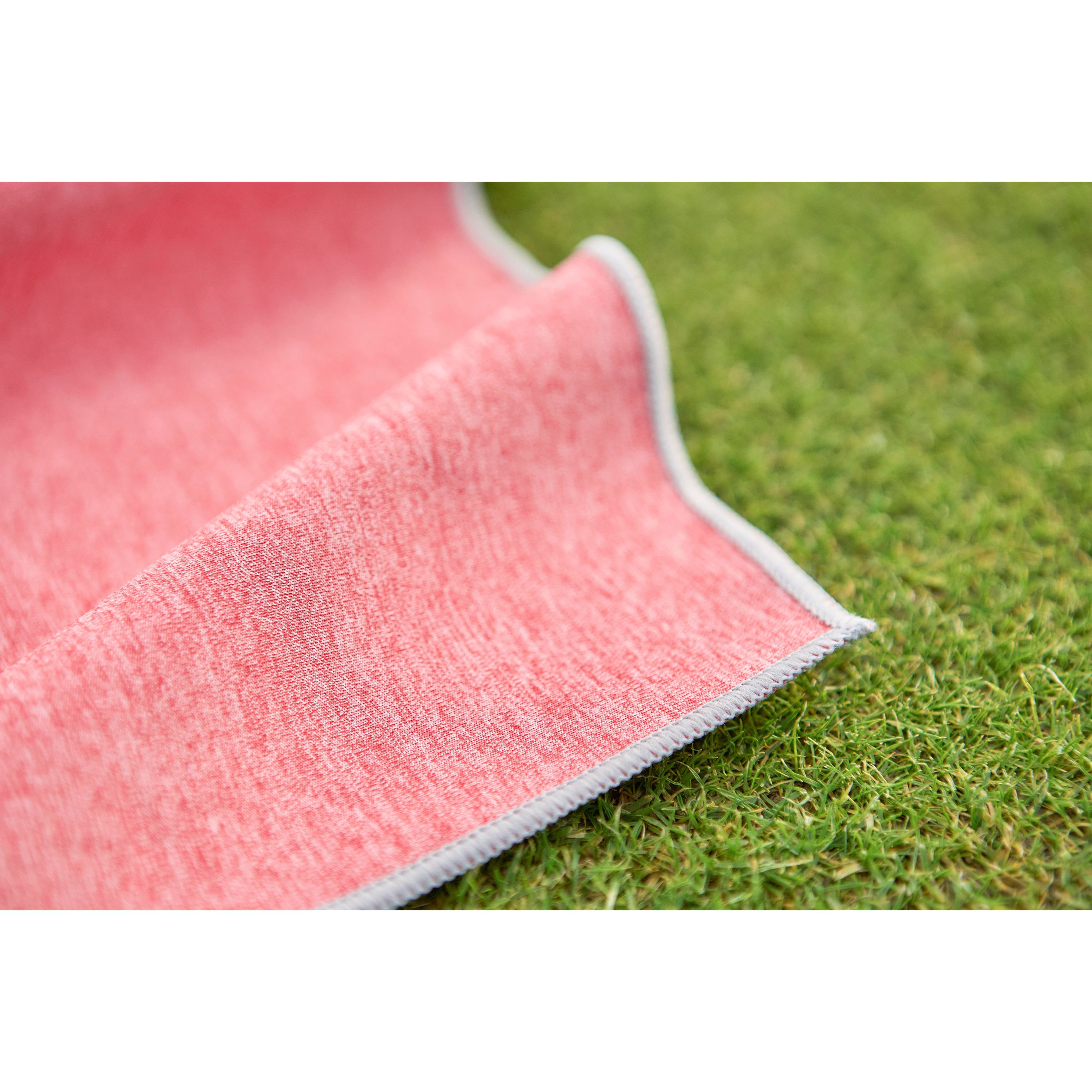 rPET Golfhandtuch Idris - rot-376