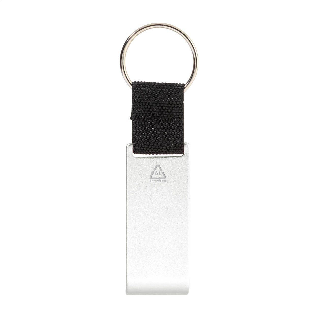 OpenCart Schlüsselanhänger mit EKW-Löser und Flaschenöffner - silber-874