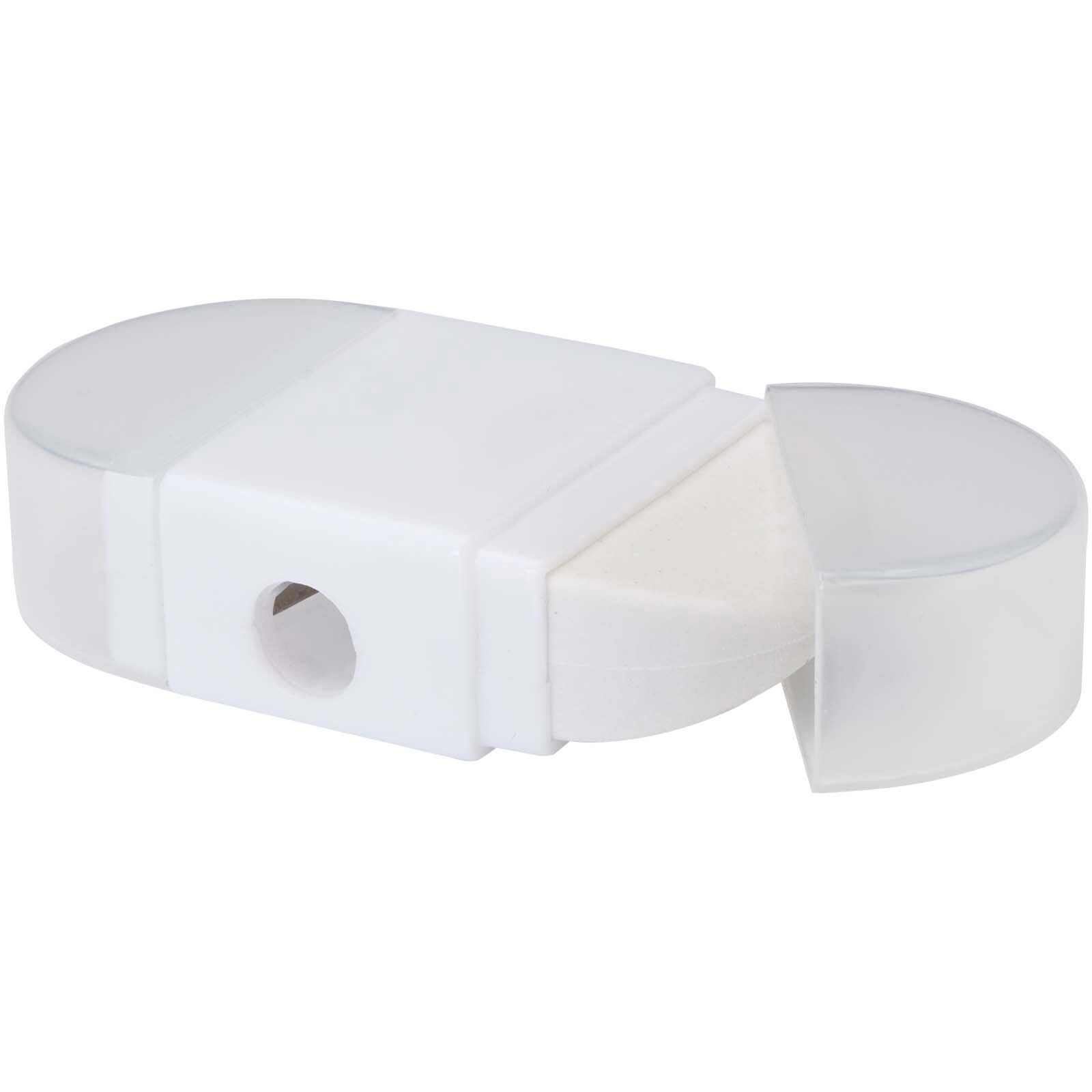 Velvi Anspitzer mit Radiergummi  - weiss-151