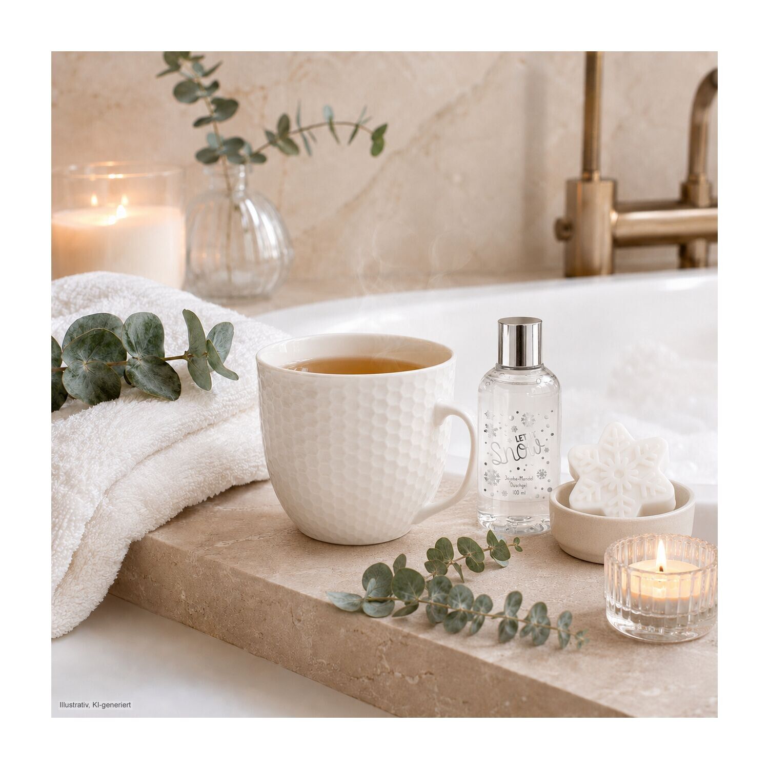 Wellness-Geschenkset: Snowflake-375