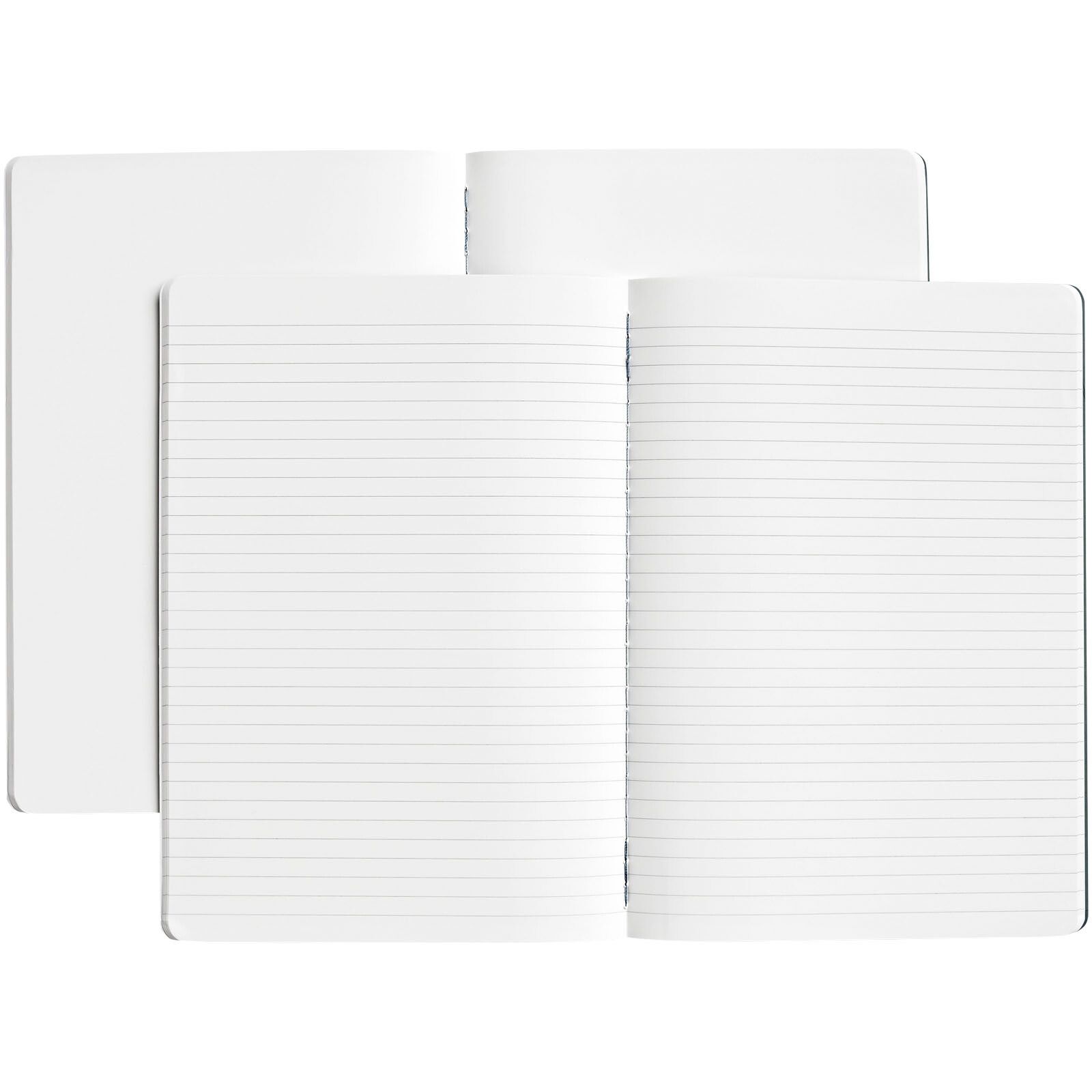 Karst A5 Notizbuch, Doppelpack - schiefergrau-121