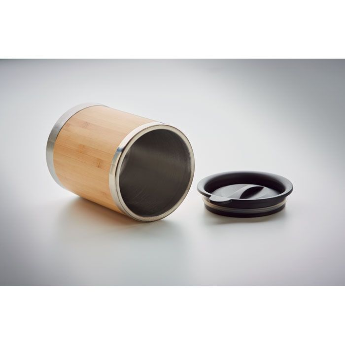 Trinkbecher Bambus 250 ml LOKKA - holz-592