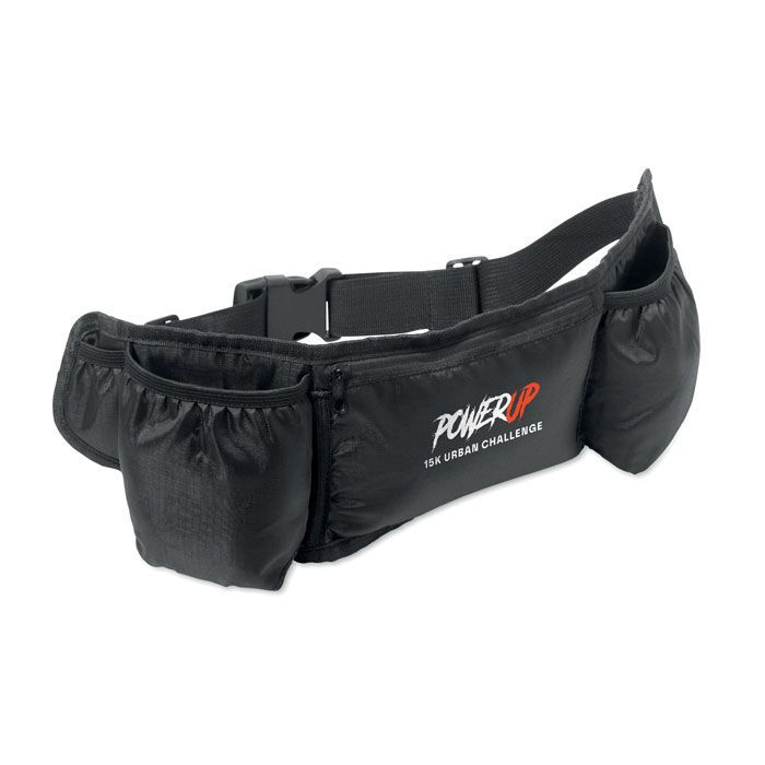 Sport-Gürteltasche 420D RPET STEADY - schwarz-762