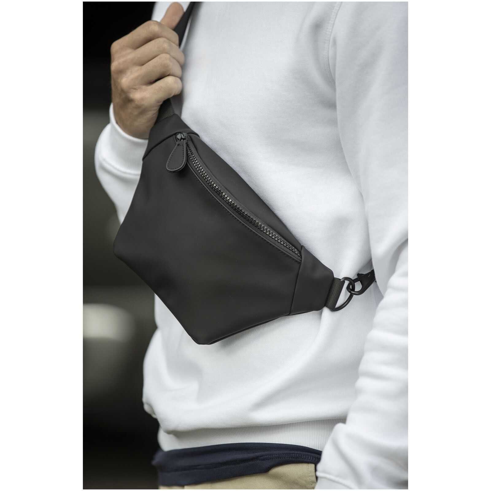 Turner GRS recycelte Gürteltasche - schwarz-6