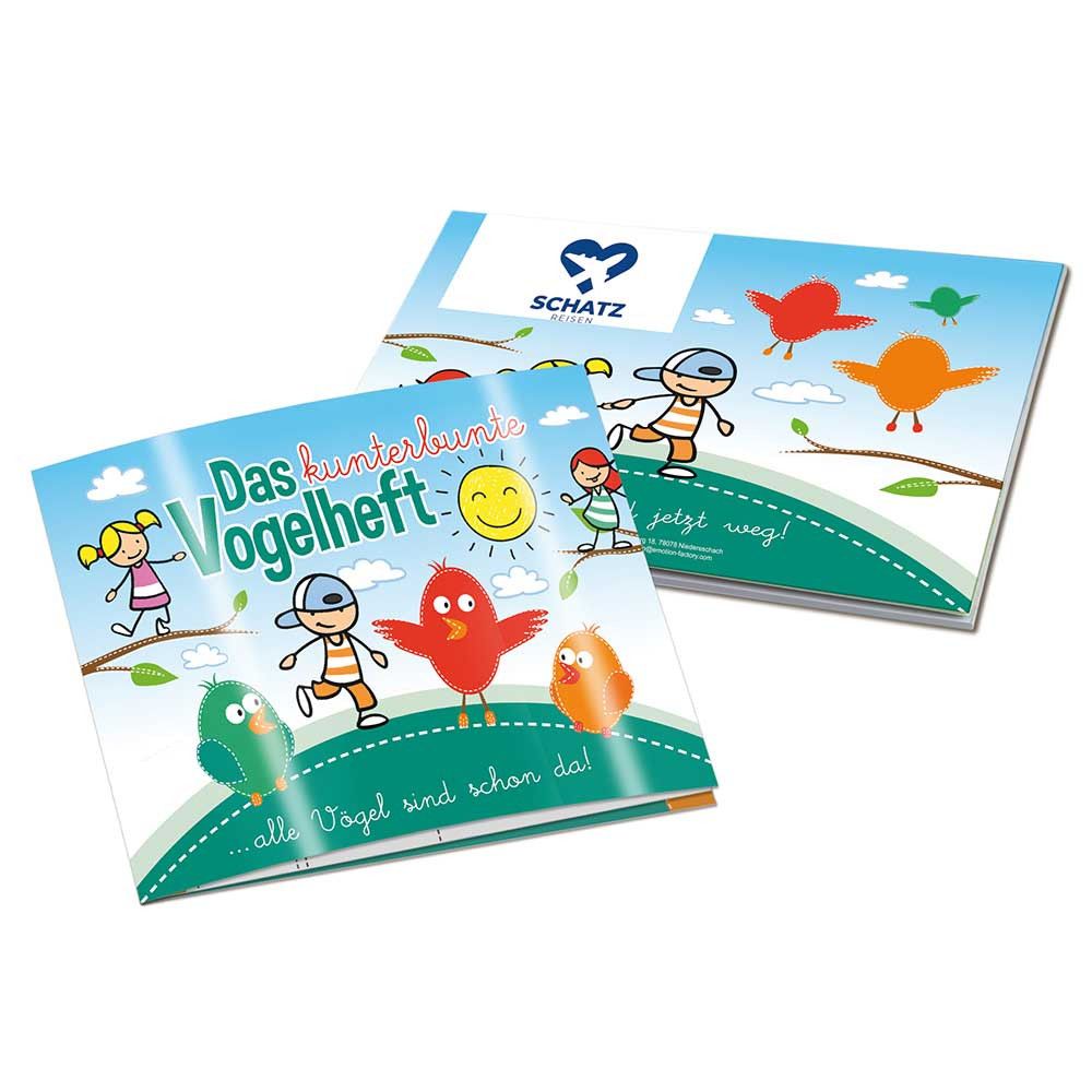 Wissen-Set "Das Vogelheft" - Heft - mit 1-c Logoeindruck-418