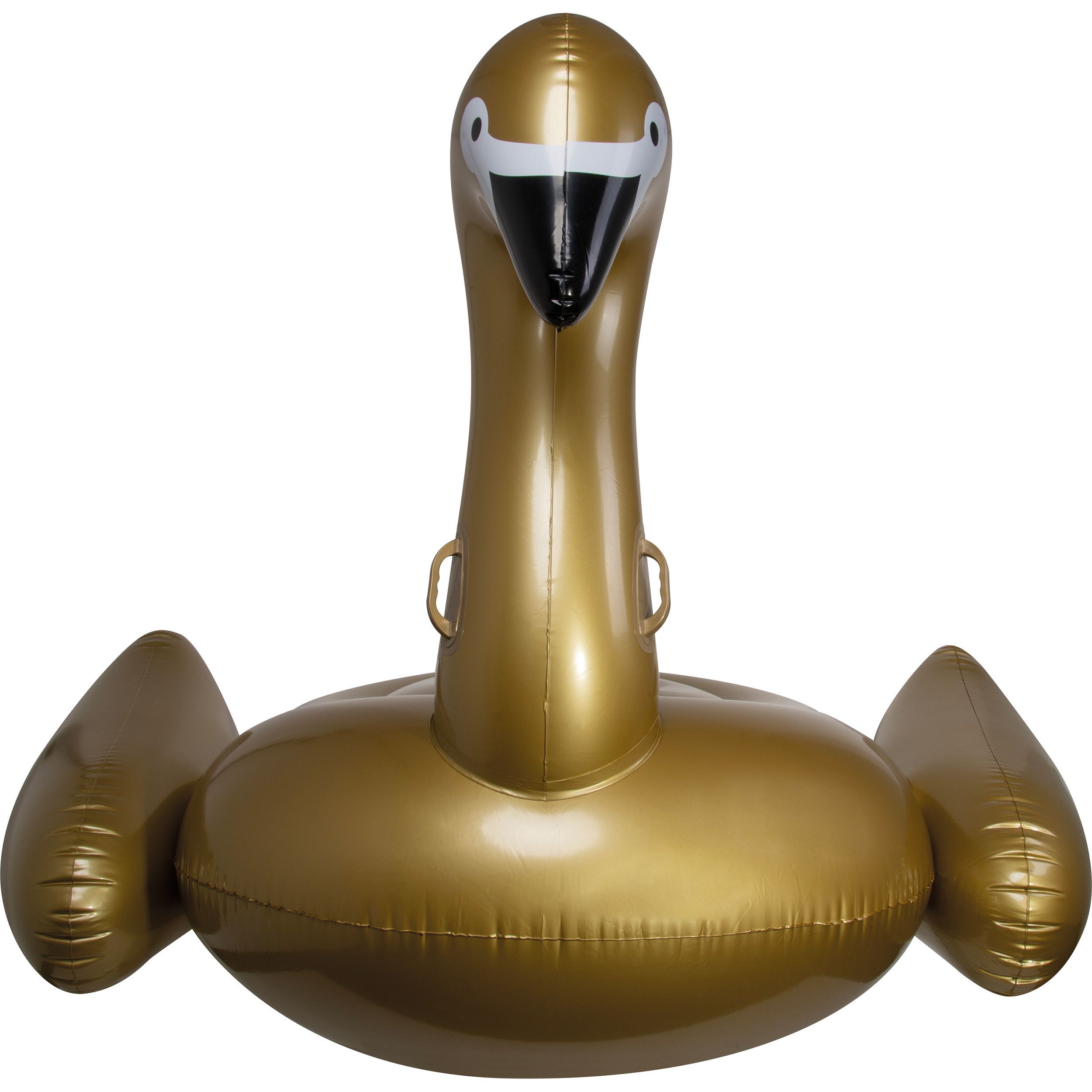 Aufblasbarer Schwan - gold-915