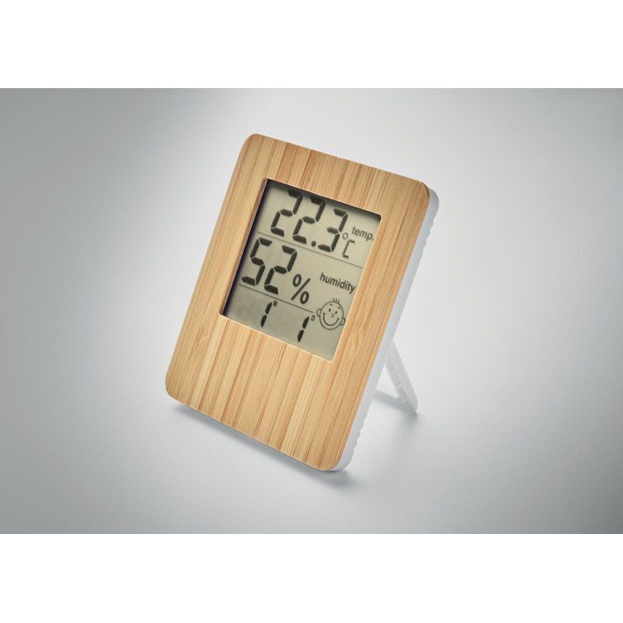 Wetterstation Bambus SUNCITY - holz-850