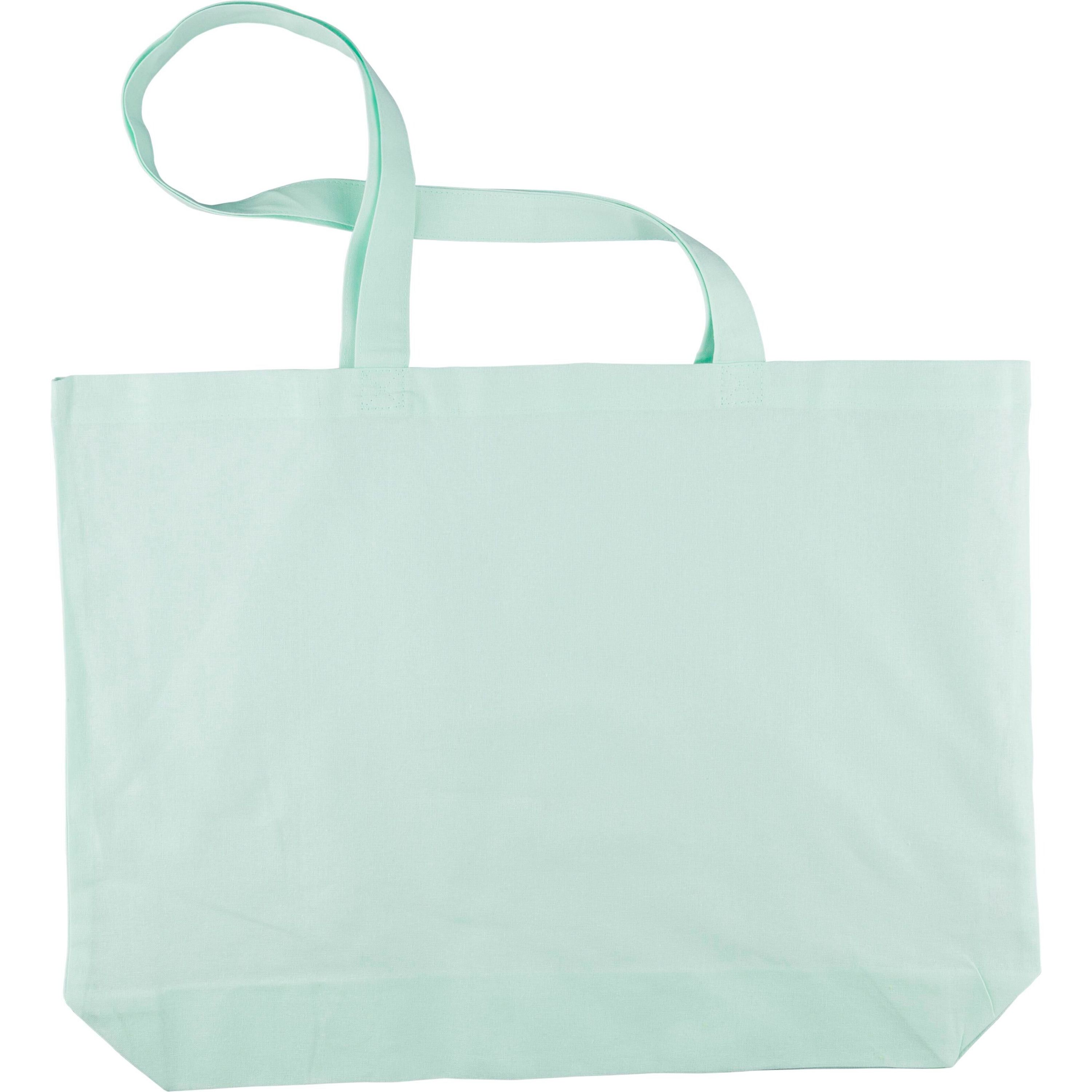 Baumwolle (140 g/m2) Einkaufstasche Tarin - blau-175