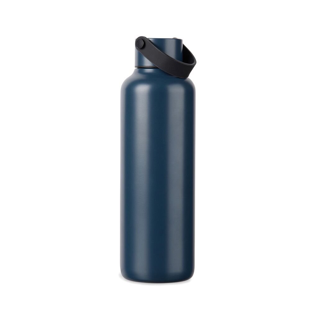 VINGA Baltimore RCS recyc. Edelstahlflasche 600ml - navy blau-40