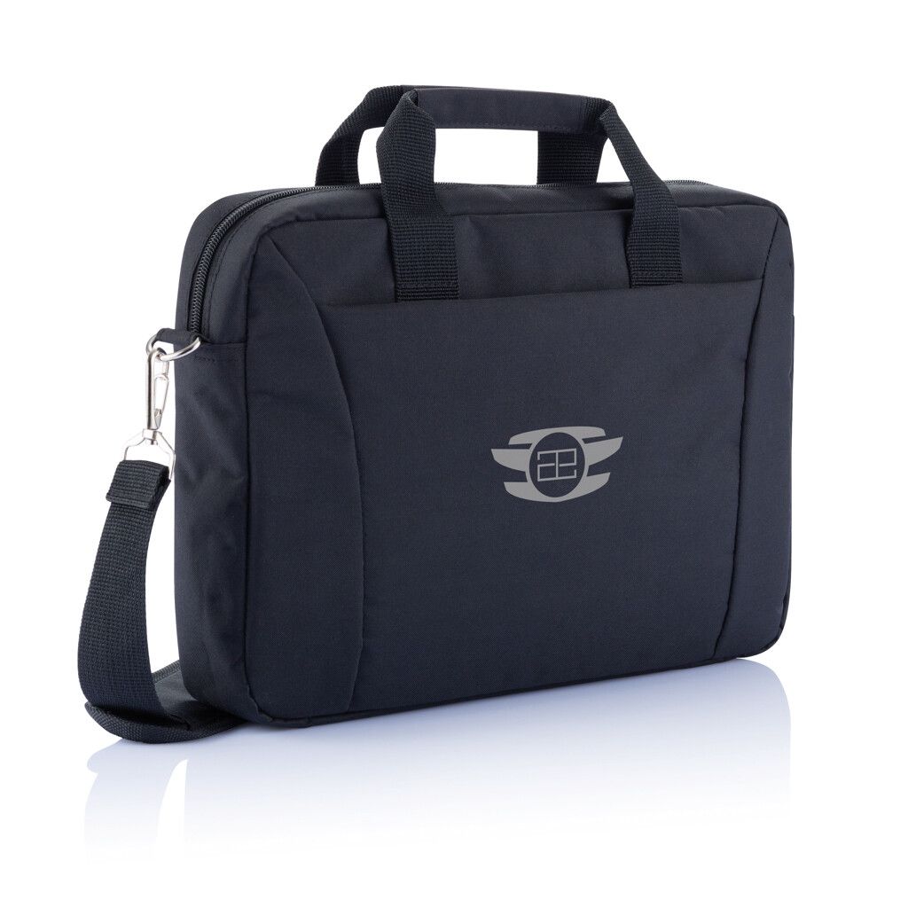 15,4” Messe Laptoptasche, PVC-frei - schwarz-129