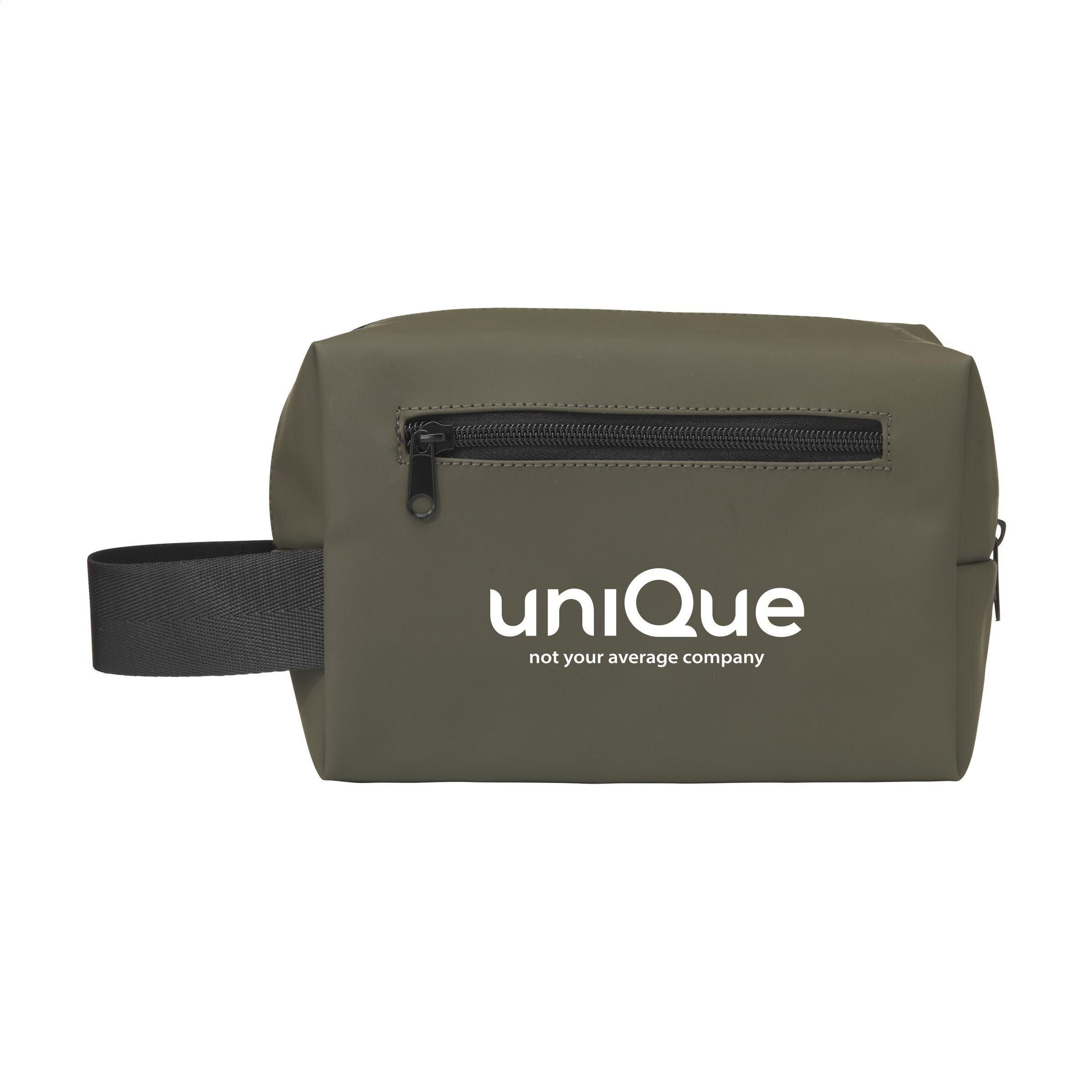 Lennon RCS Recycled Toiletry Bag - dunkelgrün-553