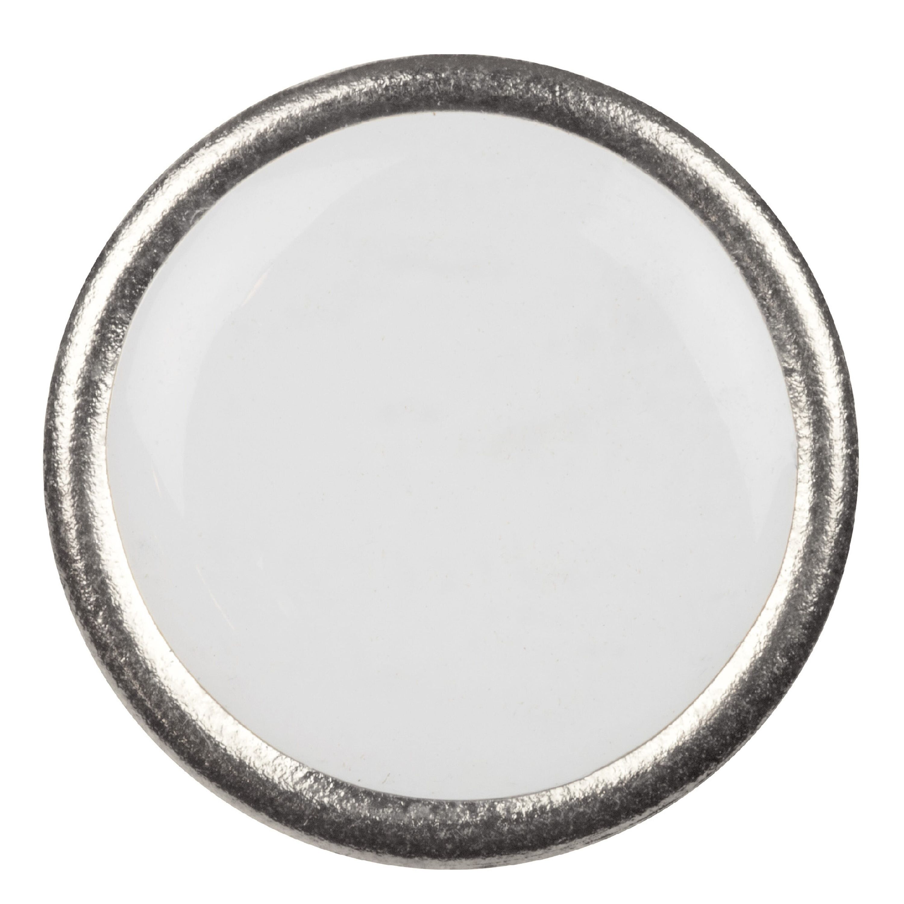Metall Pin Ø20mm - matt silber-923