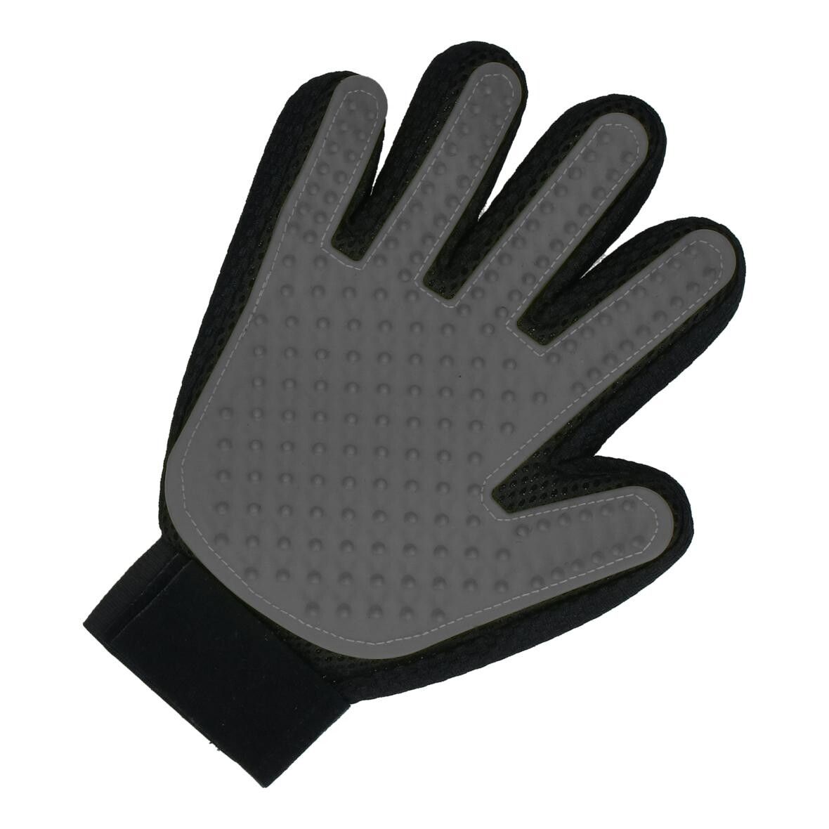 Fellpflegehandschuh Pet - schwarz - grau-169